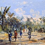 Inguala. Caminando 2. 45x33