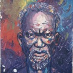 Mauaka.  Retrato de hombre. 40x50
